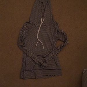 Striped hoodie